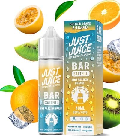 Just Juice Bar Kiwi Passion Fruit Orange 40ml