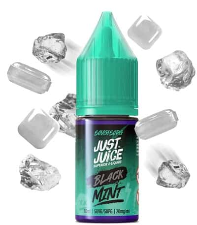 Just Juice Mint Range Salts Black 10ml
