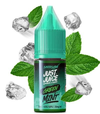 Just Juice Mint Range Salts Green 10ml