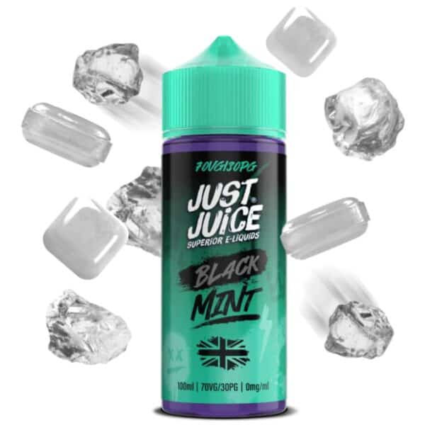 Just Juice Mint Range Black 100ml