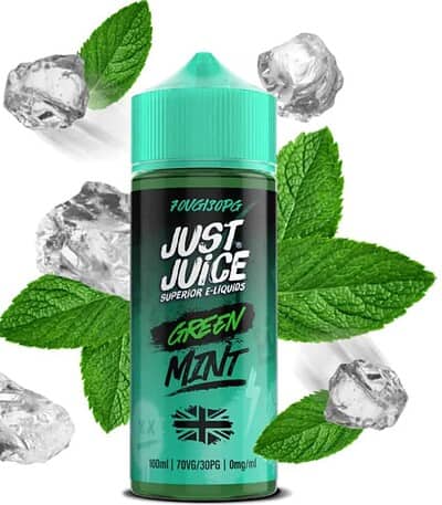 Just Juice Mint Range Green 100ml