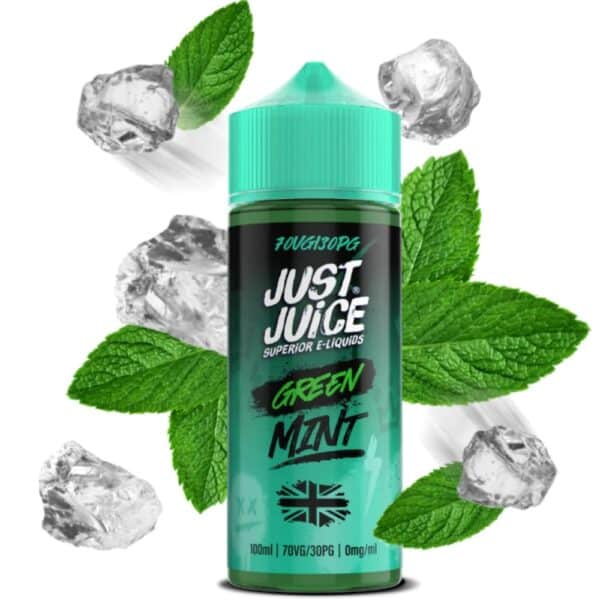Just Juice Mint Range Green 100ml