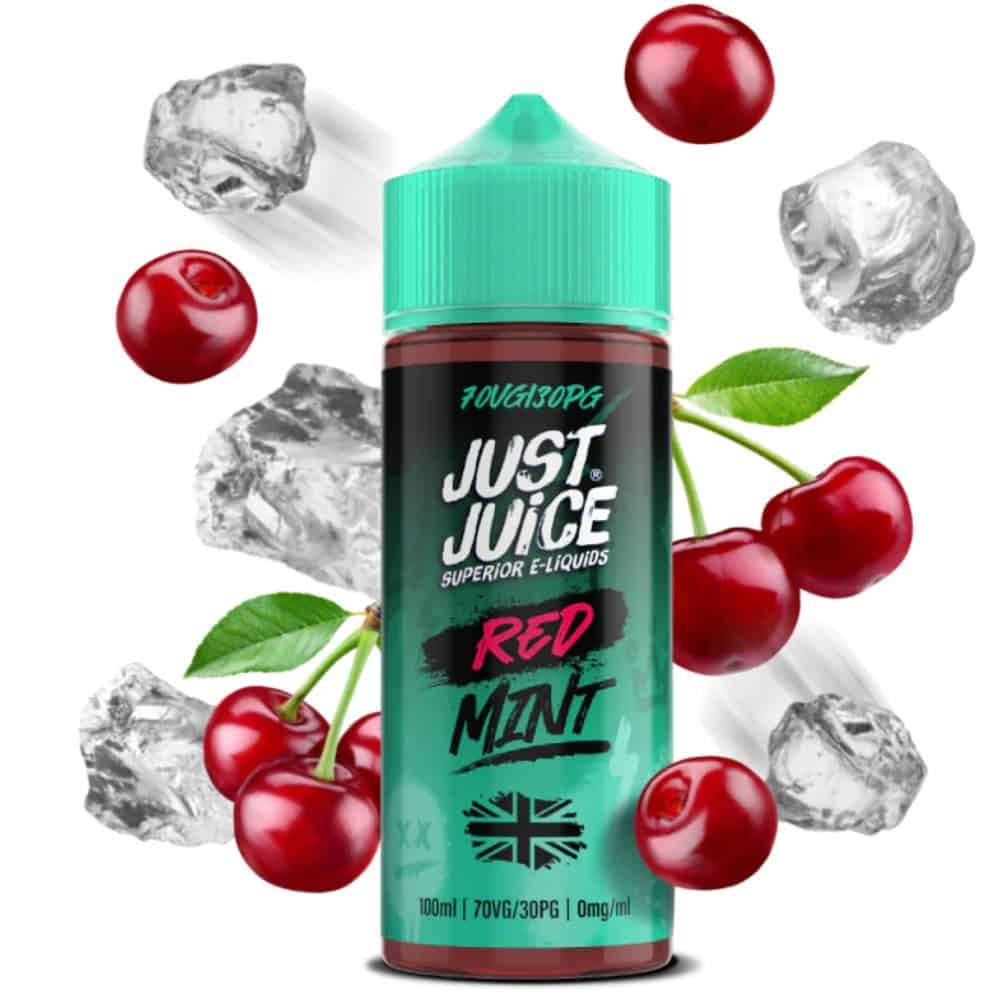 Just Juice Mint Range Red 100ml Just Juice Mint Range Red 100ml