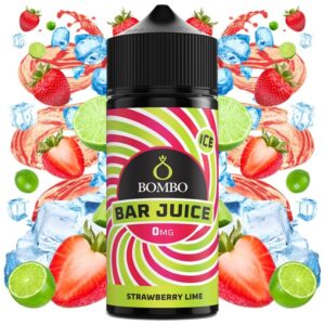 Bombo Bar Juice Strawberry Lime Ice 100ml