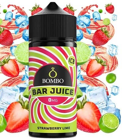 Bombo Bar Juice Strawberry Lime Ice 100ml
