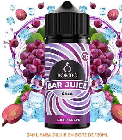 Aroma Bombo Bar Juice Super Grape Ice 24ml