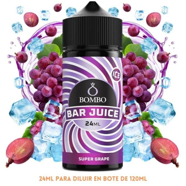Aroma Bombo Bar Juice Super Grape Ice 24ml