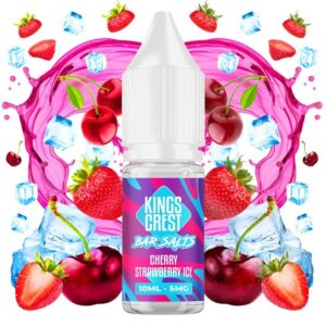 Kings Crest Salts Cherry Strawberry Ice 10ml