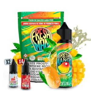 Pack Oil4Vap Sales Fresh Mango 60ml