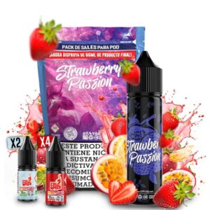 Pack Oil4Vap Sales Strawberry Passion 60ml