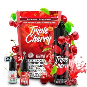 Pack Oil4Vap Sales Triple Cherry 60ml