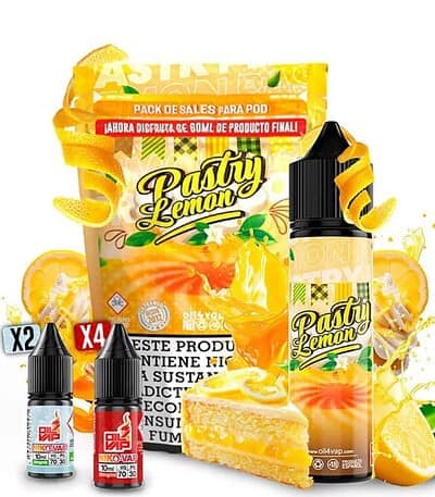 Pack Oil4Vap Sales Pastry Lemon 60ml