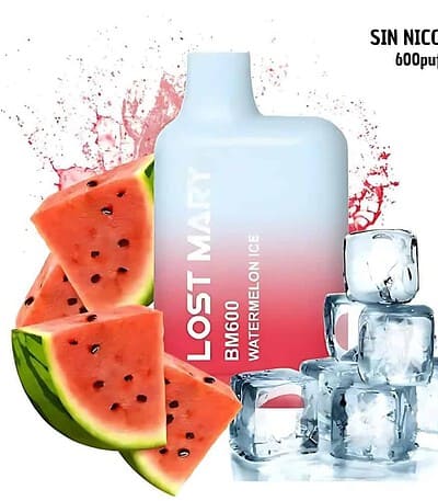 Lost Mary BM600 Watermelon Ice Sin Nicotina
