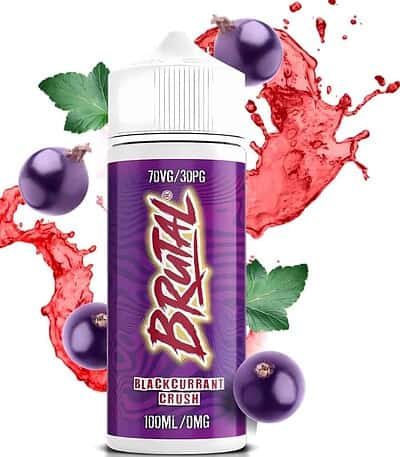 Just Juice Brutal Blackcurrant Crush 100ml