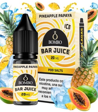 Bombo Salts Bar Juice Pineapple Papaya Ice 10ml