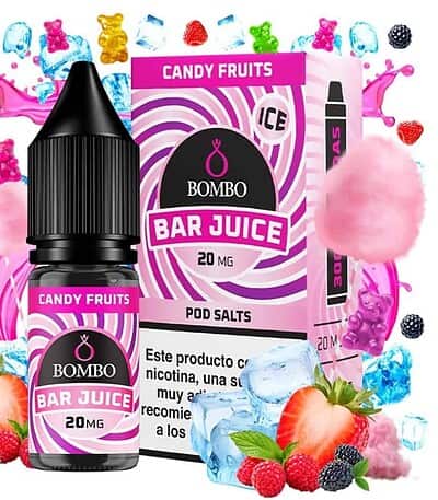 Bombo Salts Bar Juice Candy Fruits Ice 10ml