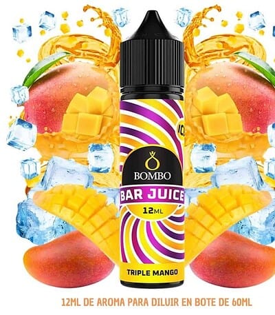 Aroma Bombo Bar Juice Triple Mango Ice 12ml