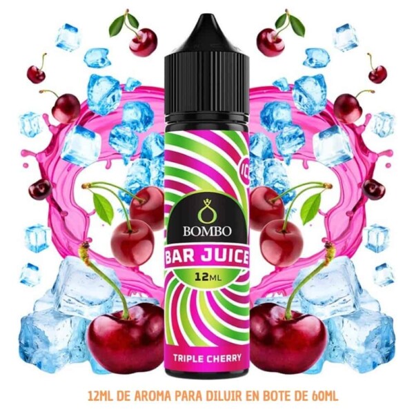 Aroma Bombo Bar Juice Triple Cherry Ice 12ml