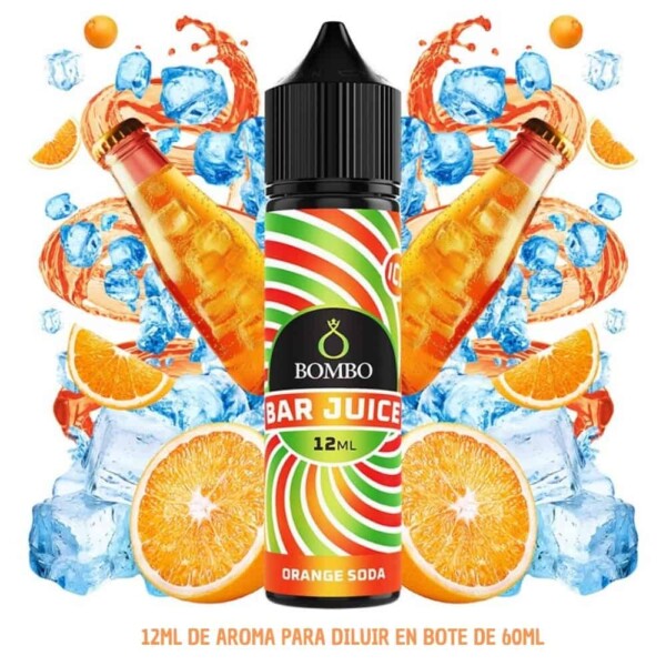 Aroma Bombo Bar Juice Orange Soda Ice 12ml