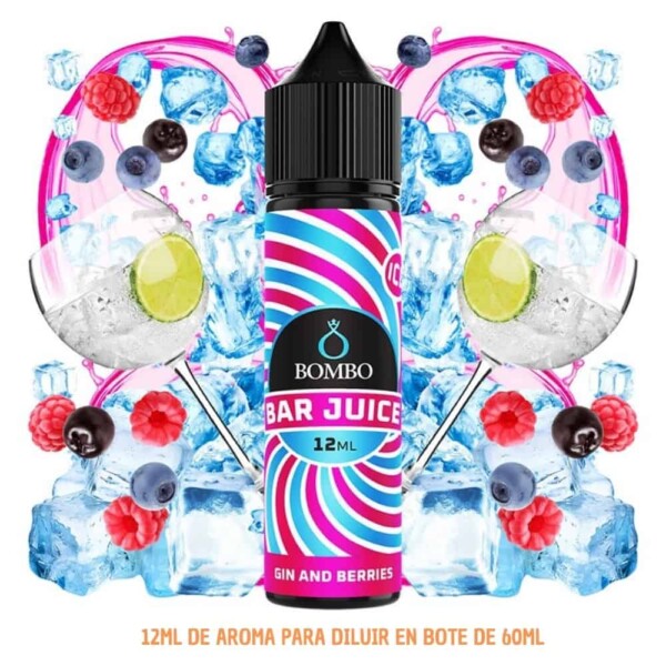 Aroma Bombo Bar Juice Gin And Berries Ice 12ml