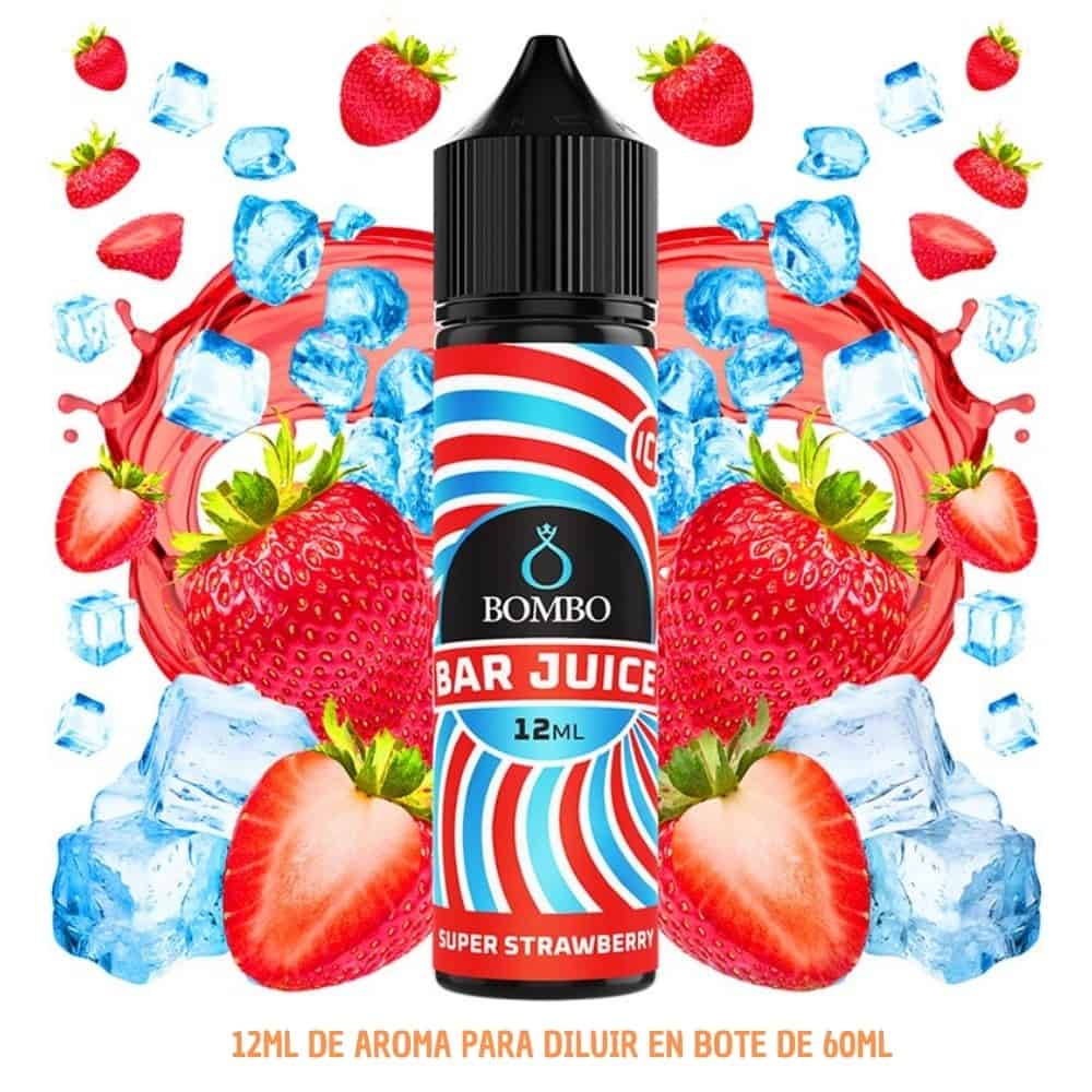 Aroma Bombo Bar Juice Super Strawberry Ice 12ml Aroma Bombo Bar Juice Super Strawberry Ice 12ml