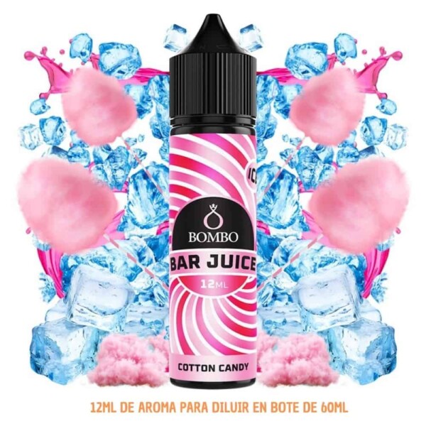 Aroma Bombo Bar Juice Cotton Candy Ice 12ml