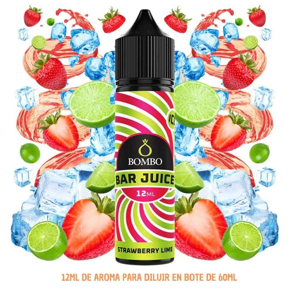 Aroma Bombo Bar Juice Strawberry Lime Ice 12ml Aroma Bombo Bar Juice Strawberry Lime Ice 12ml