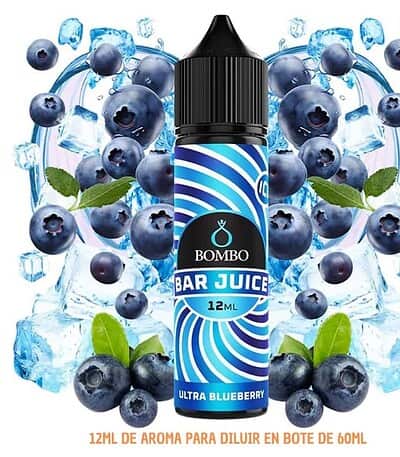Aroma Bombo Bar Juice Ultra Blueberry Ice 12ml