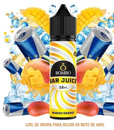Aroma Bombo Bar Juice Mango Energy Ice 12ml