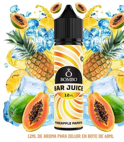 Aroma Bombo Bar Juice Pineapple Papaya Ice 12ml
