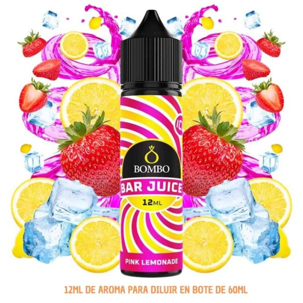 Aroma Bombo Bar Juice Pink Lemonade Ice 12ml