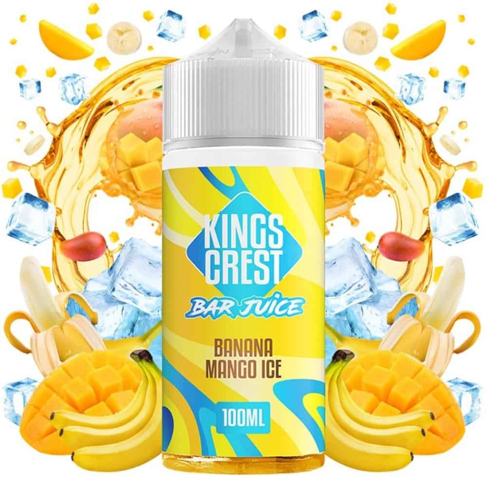 Kings Crest Banana Mango Ice 100ml Kings Crest Banana Mango Ice 100ml