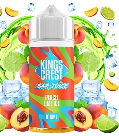 Kings Crest Peach Lime Ice 100ml