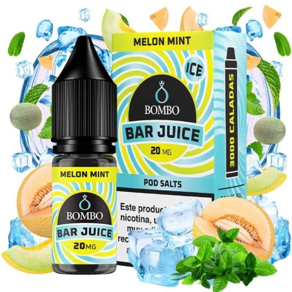 Bombo Salts Bar Juice Melon Mint Ice 10ml