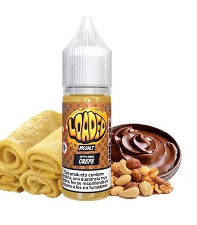Loaded Salts Nutty Choco Crepe 10ml
