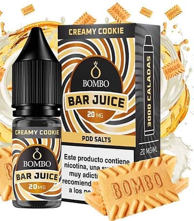 Bombo Salts Bar Juice Creamy Cookie 10ml
