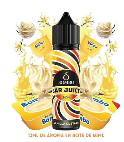 Aroma Bombo Bar Juice Vanilla Custard 12ml