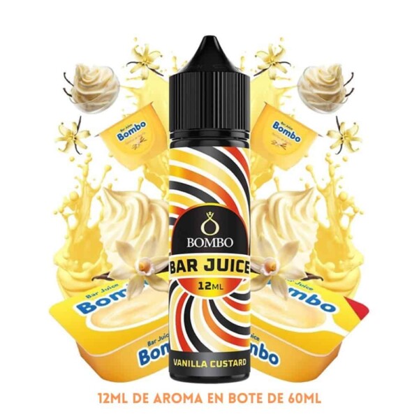 Aroma Bombo Bar Juice Vanilla Custard 12ml