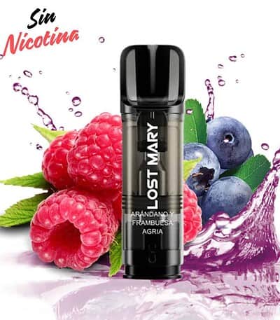 Lost Mary Tappo Air Blueberry Sour Raspberry 0mg (x2)