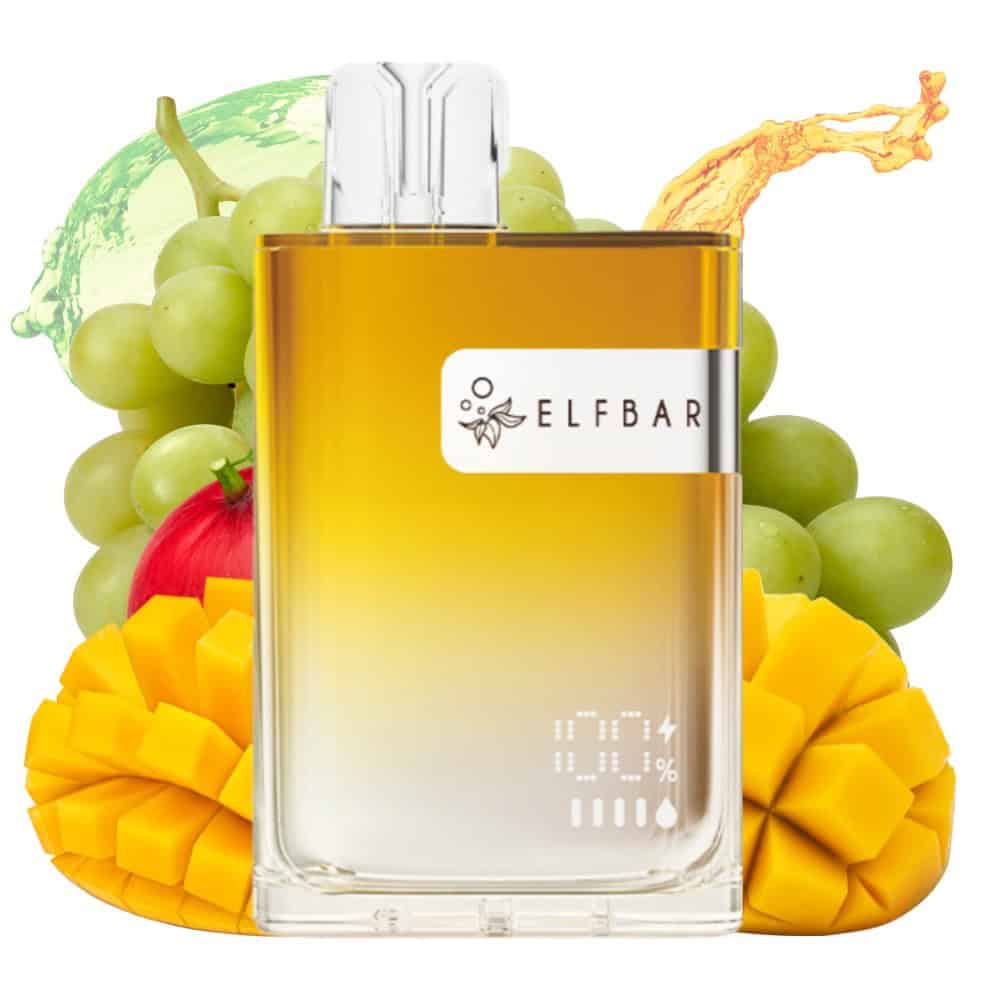 Elfbar CR8000 Mango Green Grape 0mg Elfbar CR8000 Mango Green Grape 0mg
