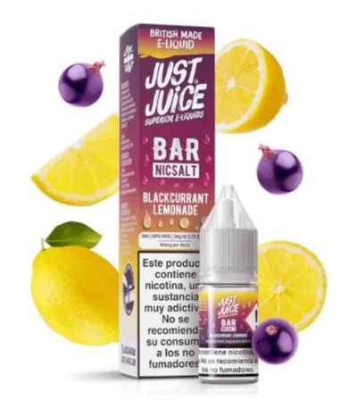 Just Juice Bar Salts Blackcurrant Lemonade 10ml