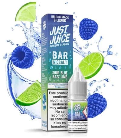Just Juice Bar Salts Blue Sour Razz Lime 10ml