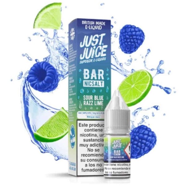 Just Juice Bar Salts Blue Sour Razz Lime 10ml