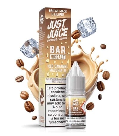 Just Juice Bar Salts Iced Caramel Macchiato 10ml