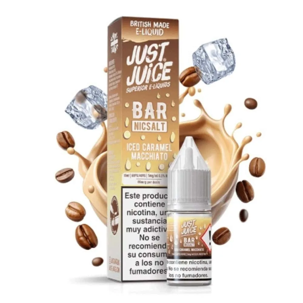 Just Juice Bar Salts Iced Caramel Macchiato 10ml