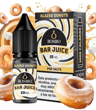 Bombo Salts Bar Juice Glazed Donut 10ml