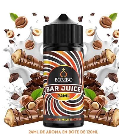 Aroma Longfill Bombo Bar Juice Chocolate Milk Halzenut 24ml