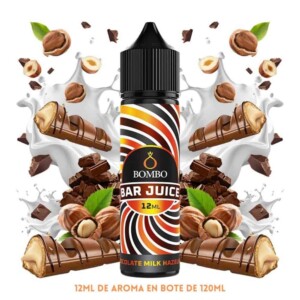 Aroma Longfill Bombo Bar Juice Chocolate Milk Halzenut 12ml