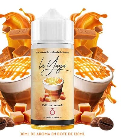 Aroma Bombo Longfill Cafe con Caramelo 30ml/120