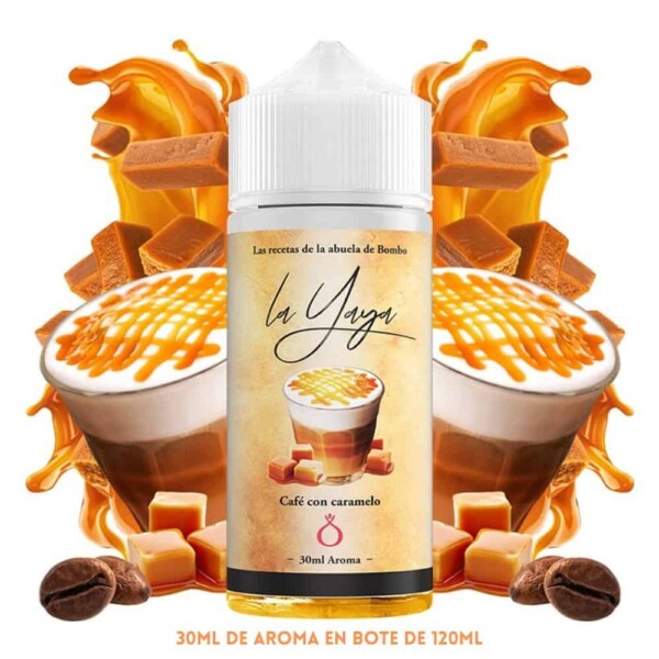 Aroma Bombo Longfill Cafe con Caramelo 30ml/120